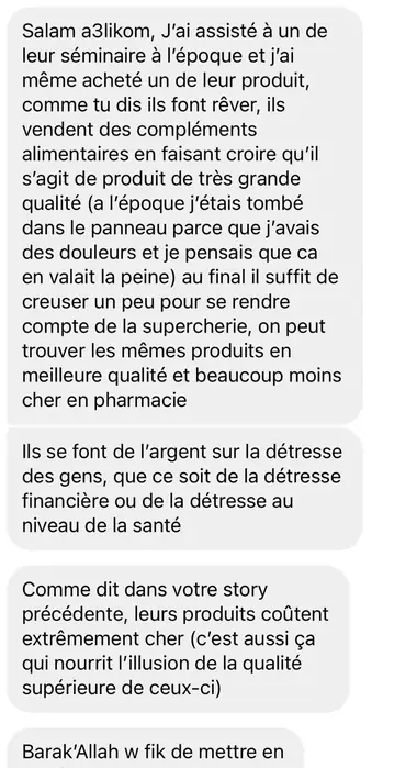 Témoignage Unicity 2