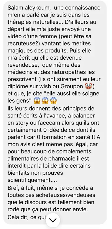 Témoignage Unicity 13