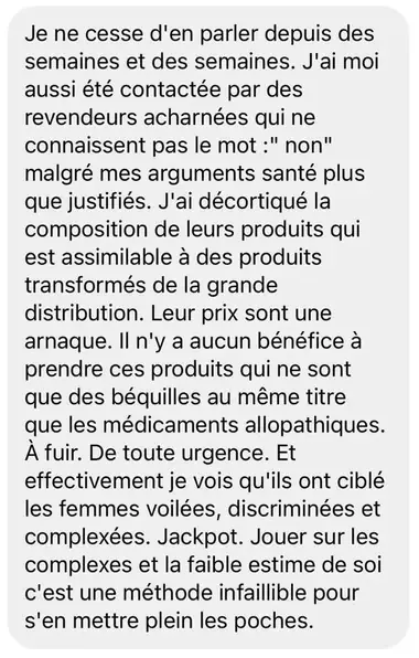 Témoignage Unicity 16