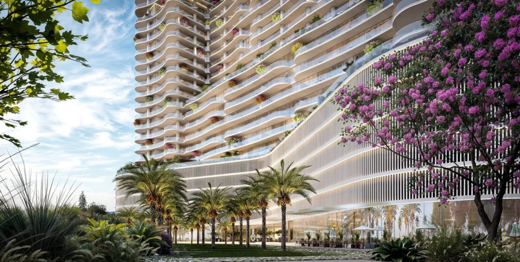 La tour The Wow par Mr. Eight Development à Dubai Land Residence Complex
